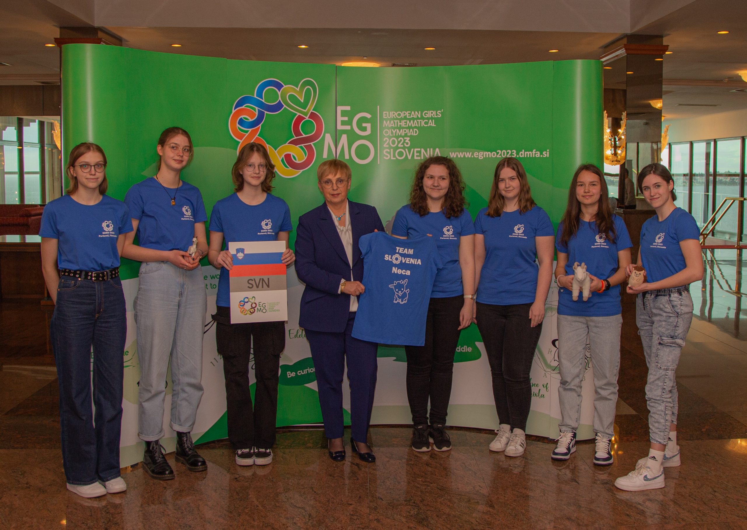 European Girls' Mathematical Olympiad: Germany (GER) at EGMO 2023 in  Slovenia
